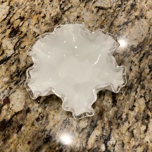 Bowl - Fenton Milk Glass Bowl